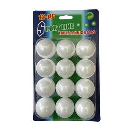 Citystores® Table Tennis Ping Pong White Balls Ultimate Durability Indoor & Outdoor Cat Dog Games Party No Logos 12 Pack