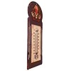 Crispe Analogue Indoor Outdoor Thermometer 'Rock 'n'roll' Metal 29 x