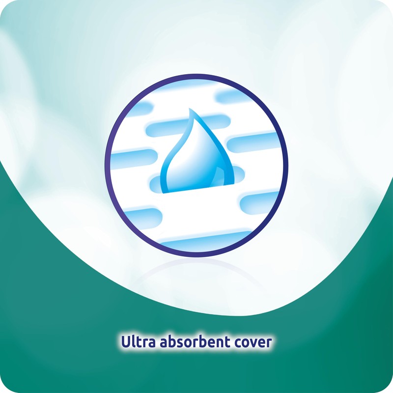 EveryDay Hyperdry Ultra Absorbent Absorbents with Wings, Hyper Dry and