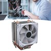 CPU Air Cooler 3.5in 4 Heat Pipes 3pin 12VDC 48CFM