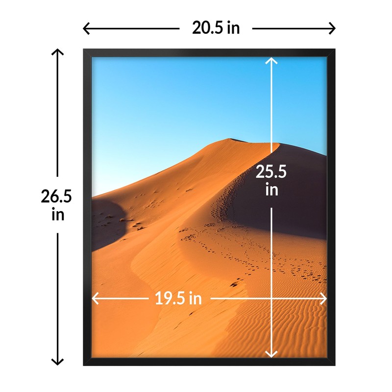 LaVie Home 20x26 Picture Frame for Wall Display, 20x26 Black