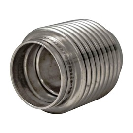 Verocious Motorsports Exhaust Flex Bellow w/Smooth Liner, 304 Stainless Steel - 1.5"