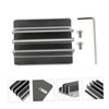 Angoily Aluminum Vertical Laptop Stand Desktop Holder for Laptops and