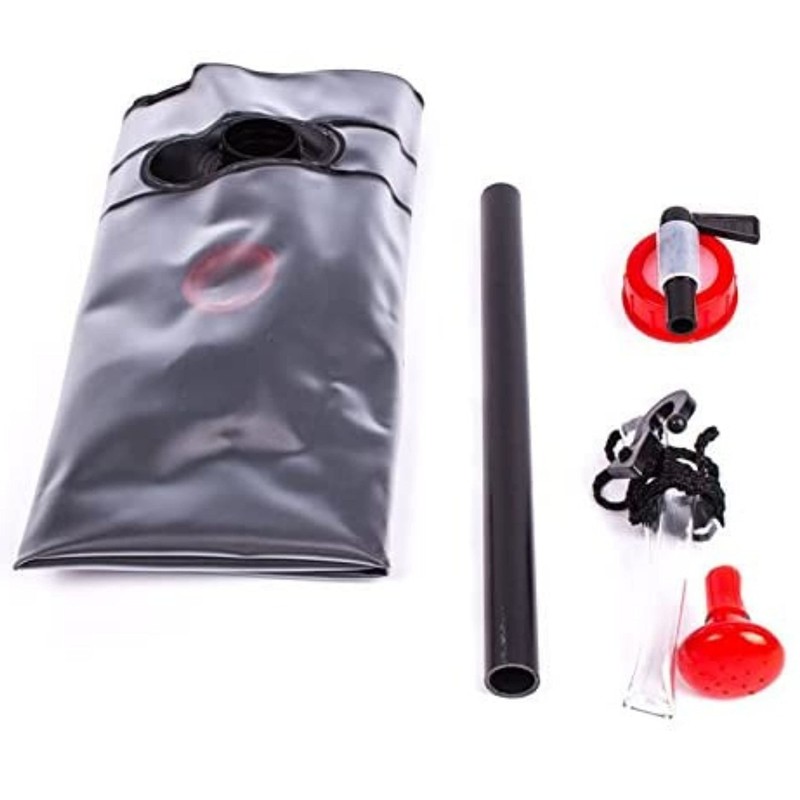 GEEZY Solar Shower Bag Outdoor Picnic Hiking Travel Shower Head