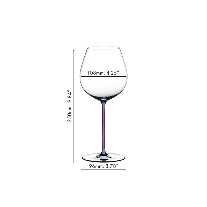 Riedel Fatto A Mano Syrah Wine Glass, Pink