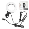 LED Dimmable Ring Light, Ring Light Black 4 Inch Brightness