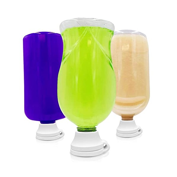 Lotion and Shampoo Bottle Emptying Kit - ( 3 Pack