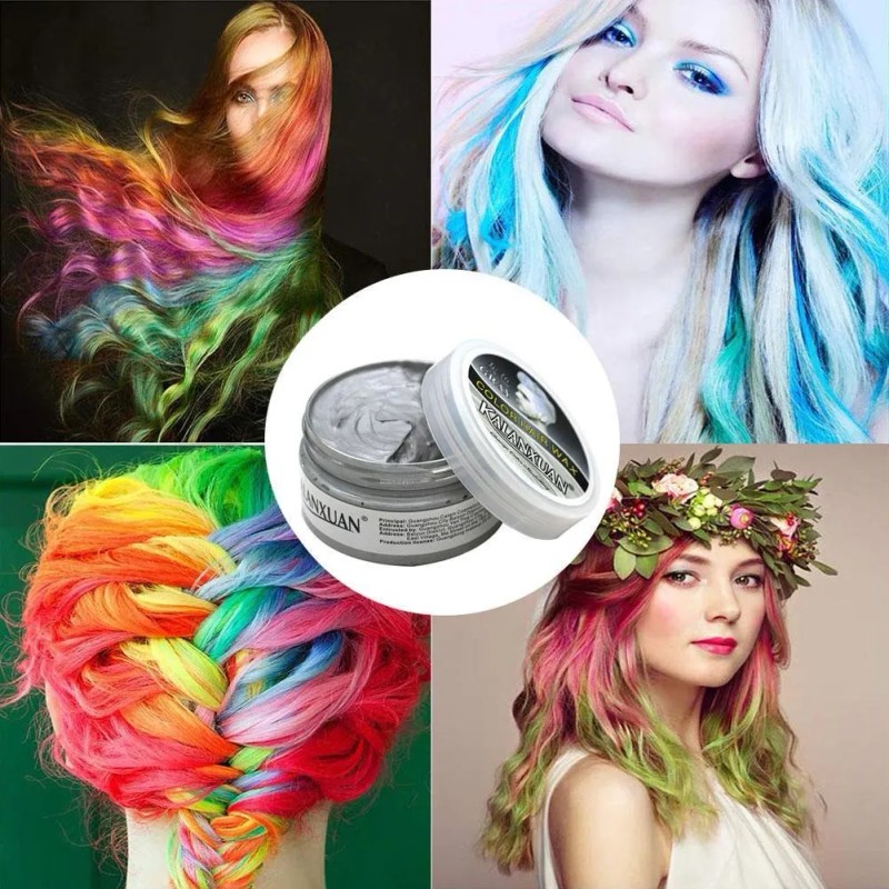 Kalanxuan Cera Pintar Cabello Hair Wax Colores Varios Full