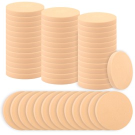 Tikplus 60 Pack Make up Sponges, Makeup Sponge, Dry Wet Use Foundation Sponge for Liquid Foundation, Concealer, Cream, Loose Powder