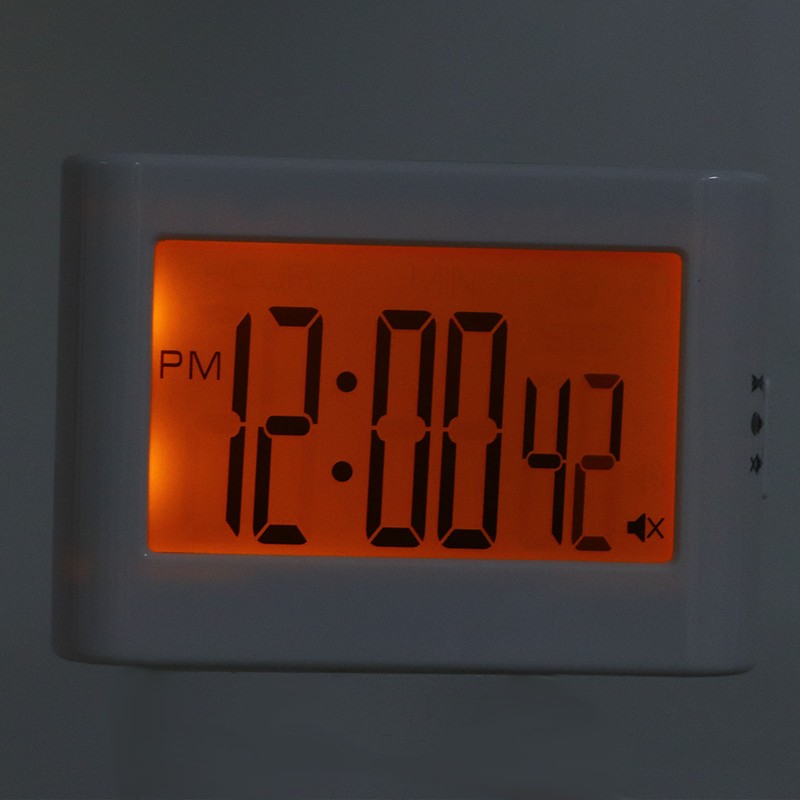 Digital Timer Countdown Up Back Light Vibration Sound Flash Alert