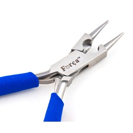 Forca RTGS-206 Jewelry Rosary Making Round Nose Jaws Pliers with Cutter 5.50" ~ 140mm.