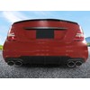 Rear Diffuser Compatible with 2012-2014 Mercedes W204, C-Class AMG Style