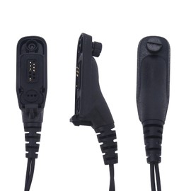 JUYODE Waterproof Radio Speaker Mic Walkie Talkie Shoulder Handheld Microphone with PTT for APX4000 APX6000 APX7000 APX8000 XPR6350 XPR6550 XPR7350 XPR7550 XPR7550e SRX2200 Black (APX-01)