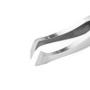 Erem 15AGW Curved Medium Tip Cutting Tweezer, Carbon,, 4.5" Length,