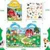 Kalysky 6 Pack Reusable Jelly Sticker Books for Toddlers 2-6
