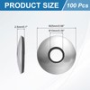 sourcing map 100Pcs 3/8" x 1" Sealing Washers, 304 Stainless