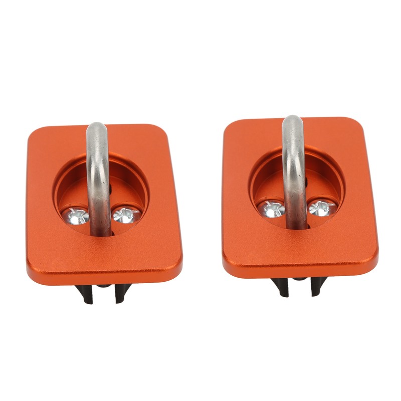 2pcs Stainless Steel Bull Ring Truck Bed Side Tie Down