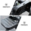 Zerodeko 2Pcs Foldable Backseat Bike Pedals Durable Cycling Rear Wheel