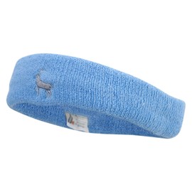 Mountain Goat Logo Embroidered Head Band (Terry) - Lt Blue OSFM