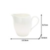 Narumi 51326-4637 Creamer Styles Cool Coupe, White, 12.1 fl oz