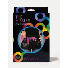 FRAMAR - Cinturón hipster para peluquería, cinturón de peluquero, delantales de salón para peluquero, funda para estilista, cinturón de maquillaje pro