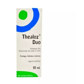 Thealoz Duo 3% / 0.15% Caja Con Frasco Gotero Con 10 Ml