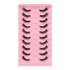 OUDQFCJ False Eyelashes Natural Eyelashes Cat Eye Eyelashes Natural Look
