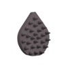 Etvos Relaxing Massage Brush Hard #Charcoal Gray Scalp Massage Brush