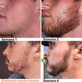 Shoonlo Barba Kit Cuidado, 8 en 1 Kit Barba Hombre con Accesorios
