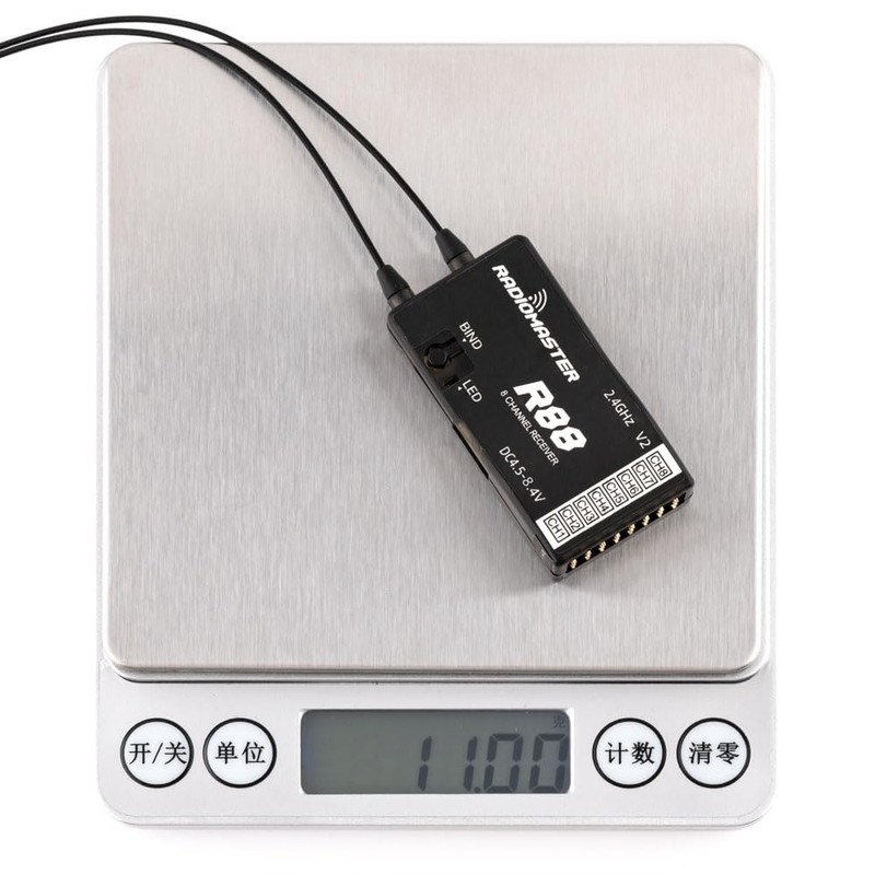 Radiomaster R88 V2 8ch SFHSS Compatible PWM Sbus Receiver