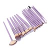 18pcs Makeup Brush Set Artificial Fiber Fashionable Soft Synthetic Cosmetic