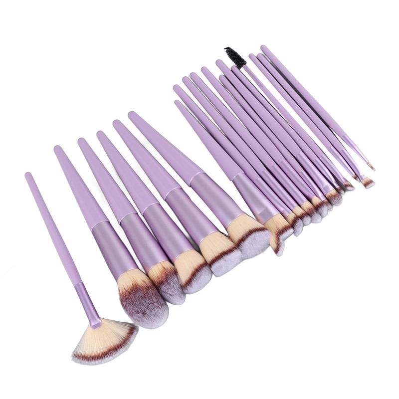 18pcs Makeup Brush Set Artificial Fiber Fashionable Soft Synthetic Cosmetic