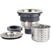 Oakland 3-1/2 Inch Sink Drain Assembly Kit, Removable Deep Sink