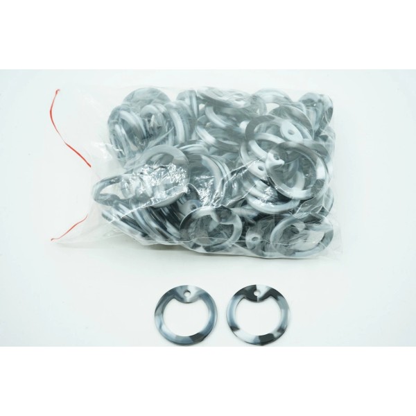 Bag of 100 Army Combat Camo Silicone Military Army Dog