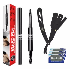JYE Pincel Lapiz Para Barba Y Bigote Jye Portanavajas Negra Jye Color Negro