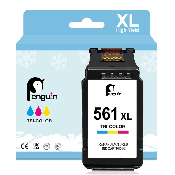 Penguin CL-561XL Printer Ink Cartridge Replacement for Canon 561 XL