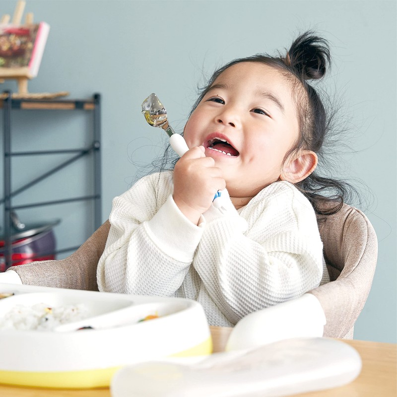 EDISONmama Fork & Spoon Set, 1.5 Years Old and Up,