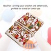 Pssopp Knitting Needle Holder Case Rolling Organiser Knitting Needle Storage