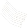 Enwye 10 Pieces Fly Fishing Line 20LB Braided Fly Loop