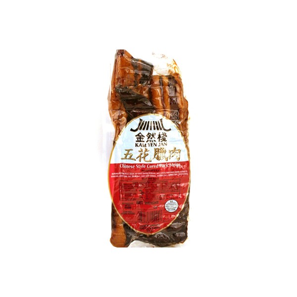 Kam Yen Jan Chinese Style Sausage (Cured Pork Strips, 3 Packs)