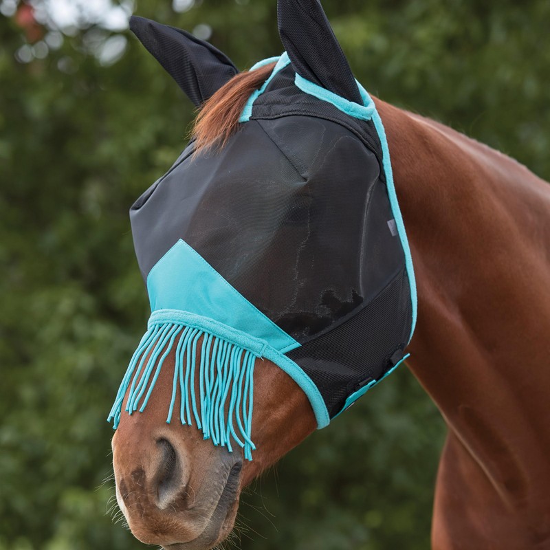 WeatherBeeta ComFiTec Deluxe Fine Mesh Mask with Ears & Tassels,