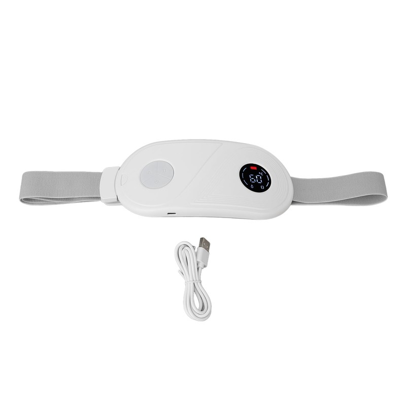 Portable Cordless Heating Belt 3 Heat Levels 3 Vibration Modes