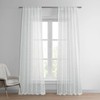 HPD Half Price Drapes Linen Sheer Curtains for Living Room