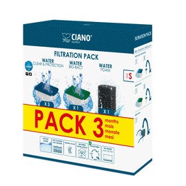 CIANO Aquarium Consumables - Pack of 3 Months S