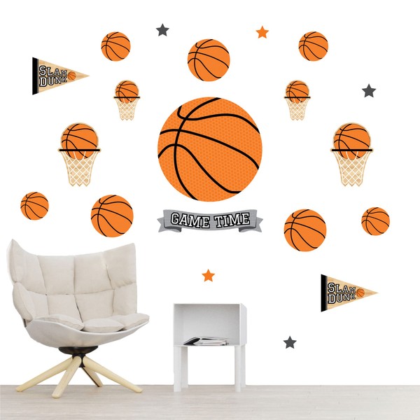 Big Dot of Happiness Nothin’ but Net - Basketball -