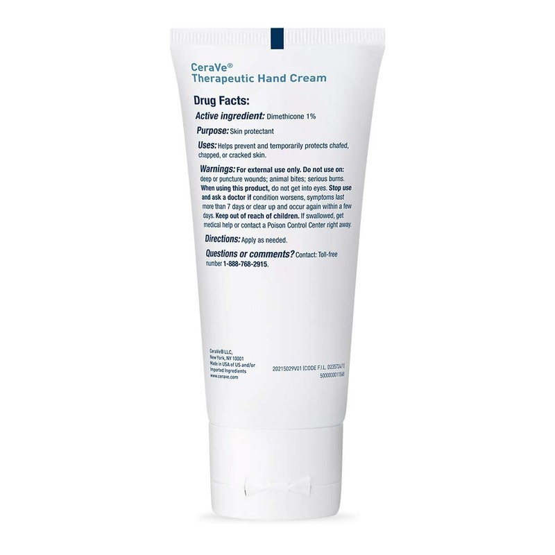 CeraVe Therapeutic Hand Cream 3 oz (Pack of 4)