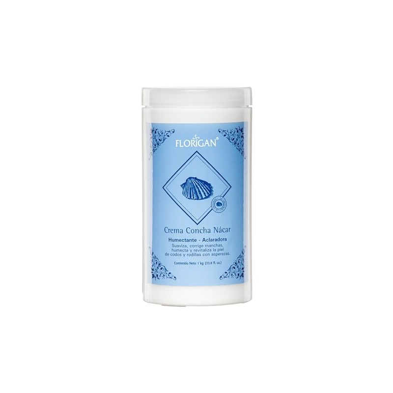 Crema Concha Nacar Aclaradora Florigan® 1Kg