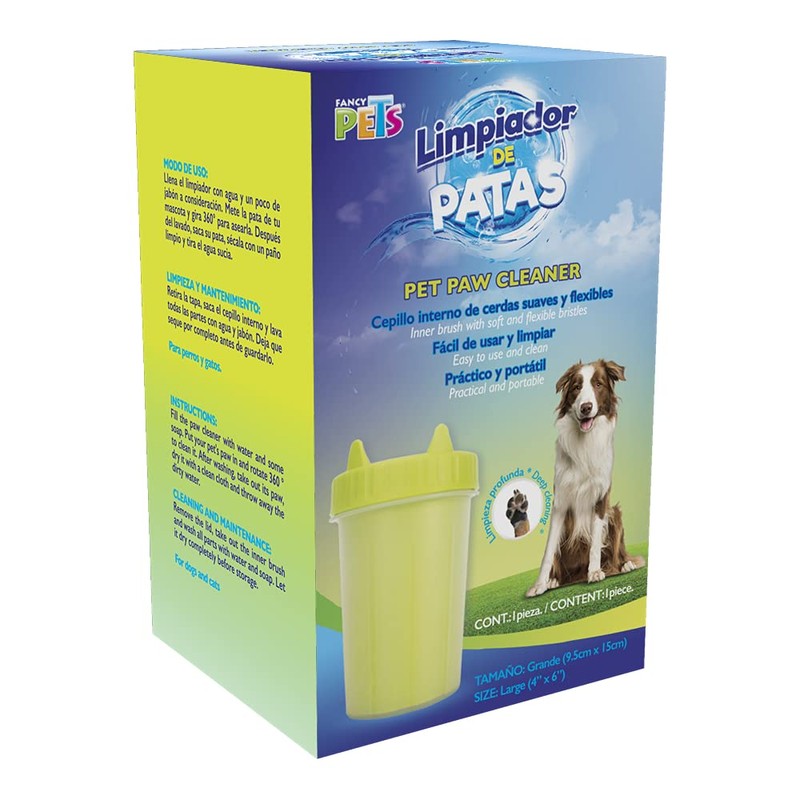 Fancy Pets Limpiador de Patas Grande para Perro y/o Gato