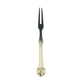Wallace Napoleon Bee Gold Accent Food Pick, Set of 12, 18/10 Stainless Steel