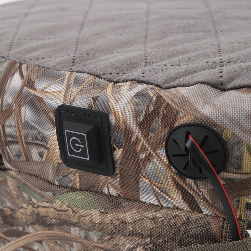 USB Heating Cushion Pad Irregular Lightweight Camouflage Pattern Comfortable Heated